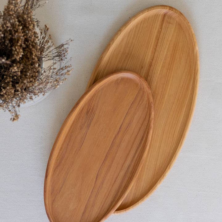 TIMBERMADE - Wholesale Platter - OVAL WOOD SERVING PLATTER8