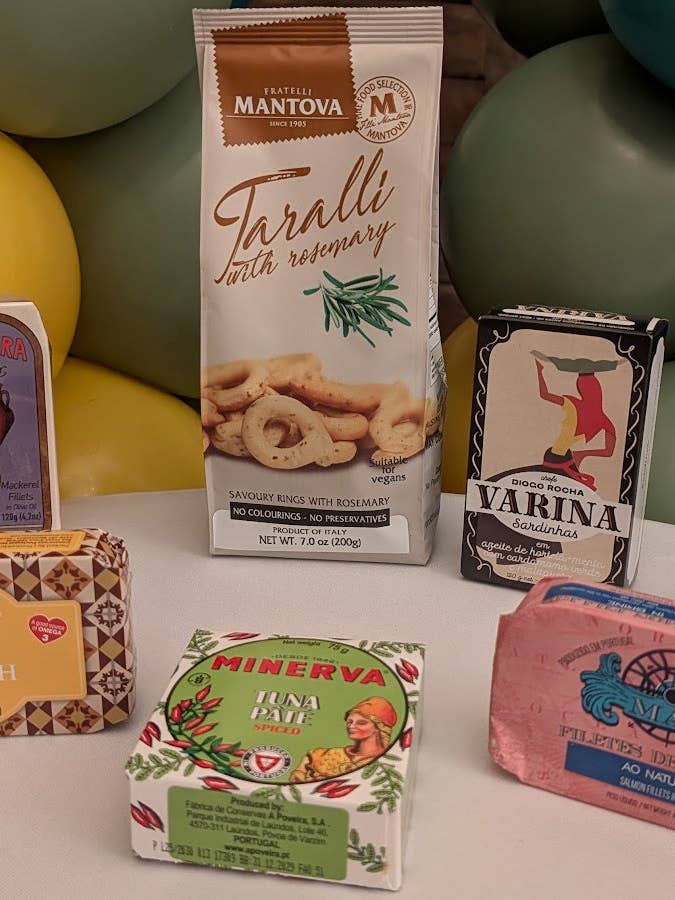 Specialty Lent Box - 6 Tins for 6 Fish Fridays! for wholesale by Tin Can Fish ( BELA, Cantara, Mar, Porthos, Varina )