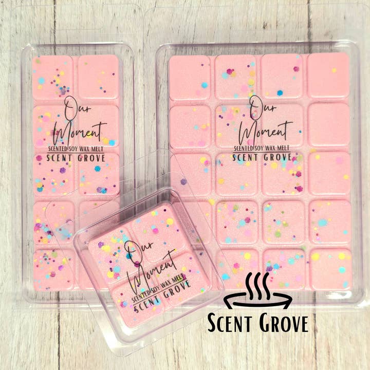Our Moment type soy wax melt for wholesale by Scent Grove