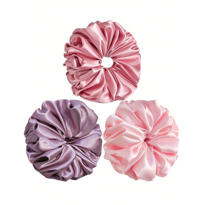 Hair bow Scrunchie Mega set of 3 for wholesale by Sansira Jewelry