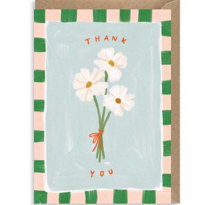 Martha Ratcliff Illustration - Wholesale Thank You Card - THANK YOU FLORAL CARD0