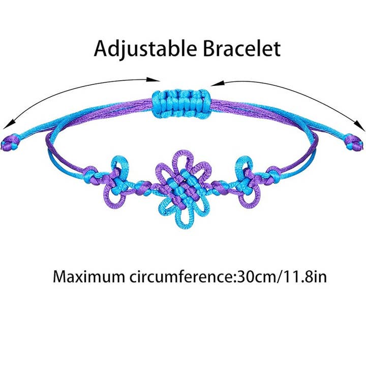 Auraquise - Wholesale Woven/Braided Bracelet - KPop Demon Hunters Trendy Bracelet Chinese Knot Woven Friendship Bracelet6