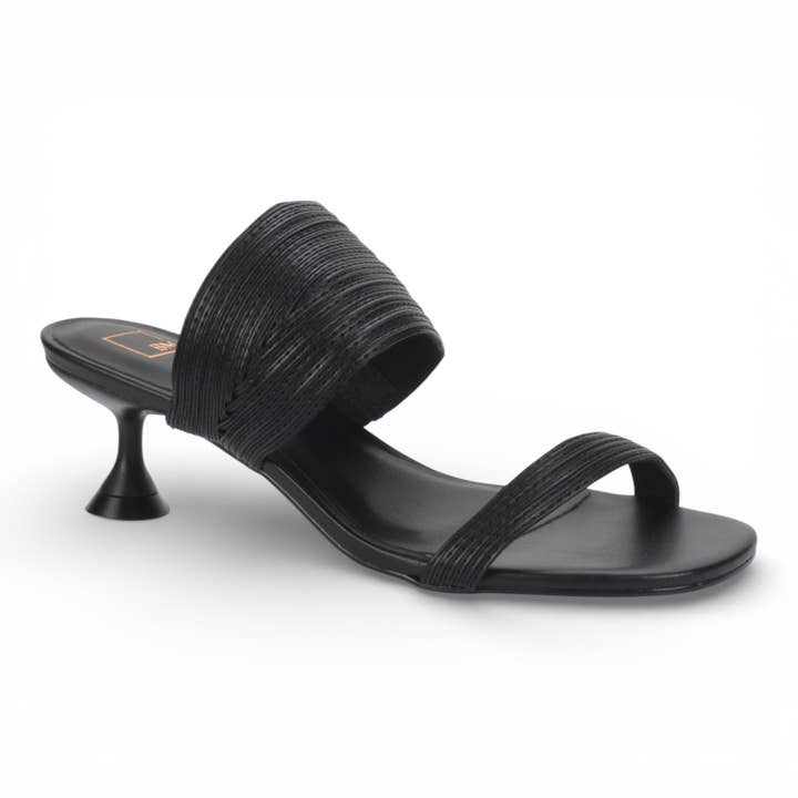 Eve Slide Sandal - Black 427002 for wholesale by Bruno Menegatti