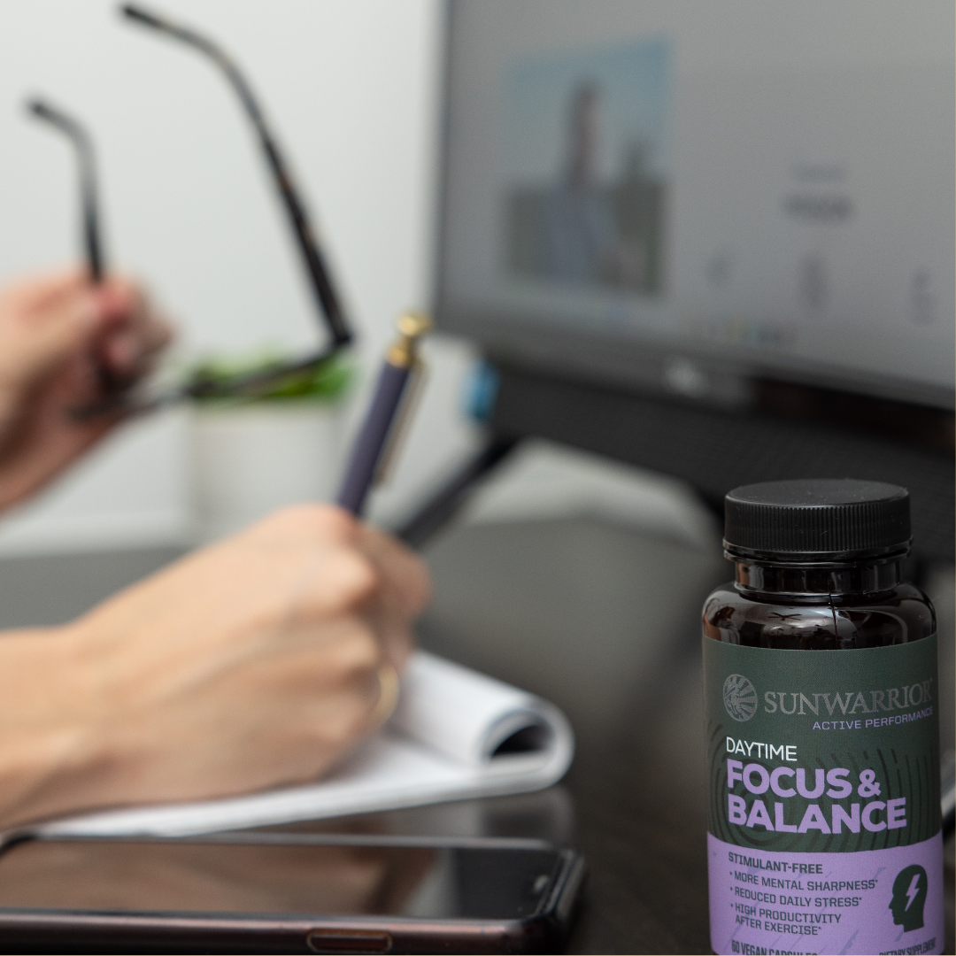 Sunwarrior - Wholesale Oral Supplement/Vitamin - Sunwarrior Active Daytime Capsules - Focus & Balance11