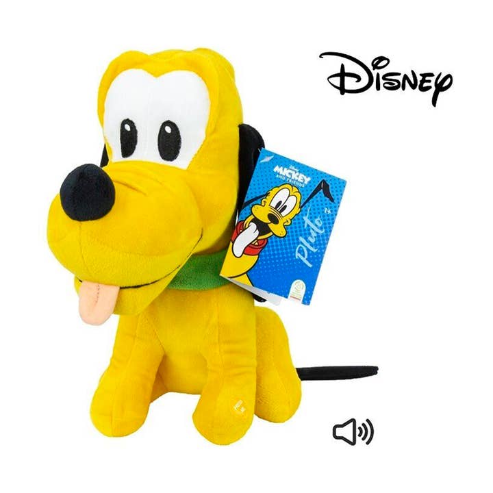 Disney-Klassiker Palz Pluto 28 cm mit Sound für den Großhandel von Market Plush