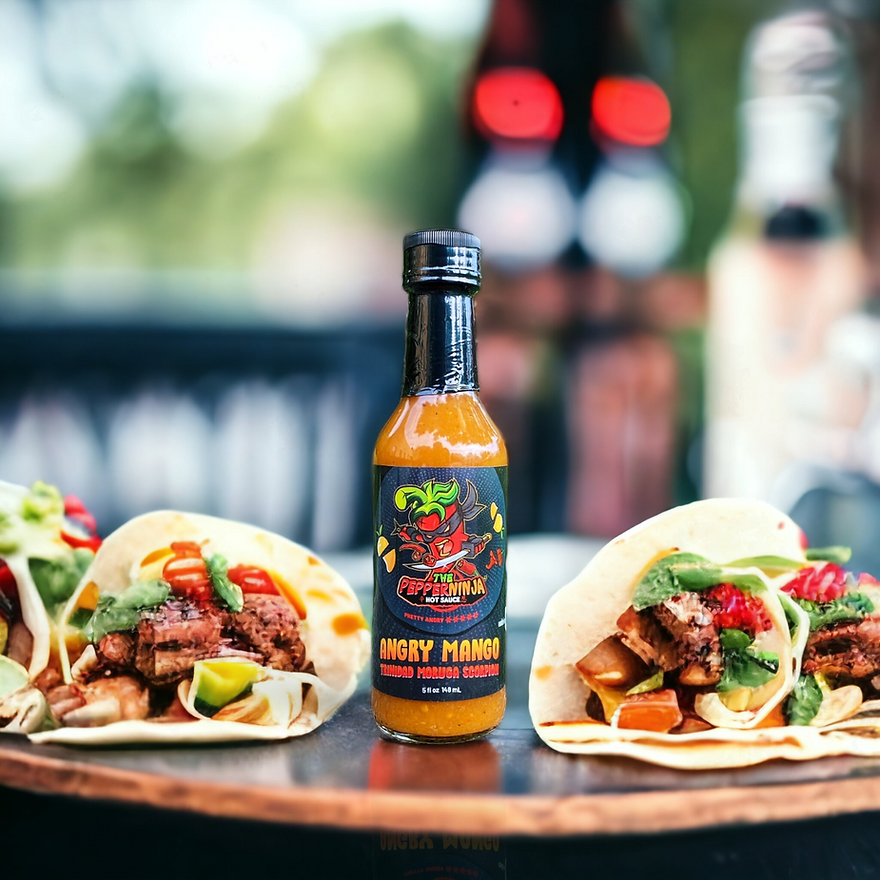 The Pepper Ninja Hot Sauce – wholesale Hot sauce – Angry Mango Scorpion4