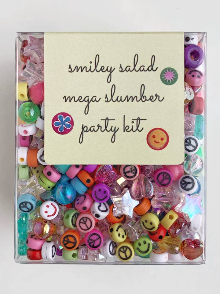 Colorful Smiley Face Beaded Jewelry Making Kit for All Ages for wholesale by Sofia Ramsay