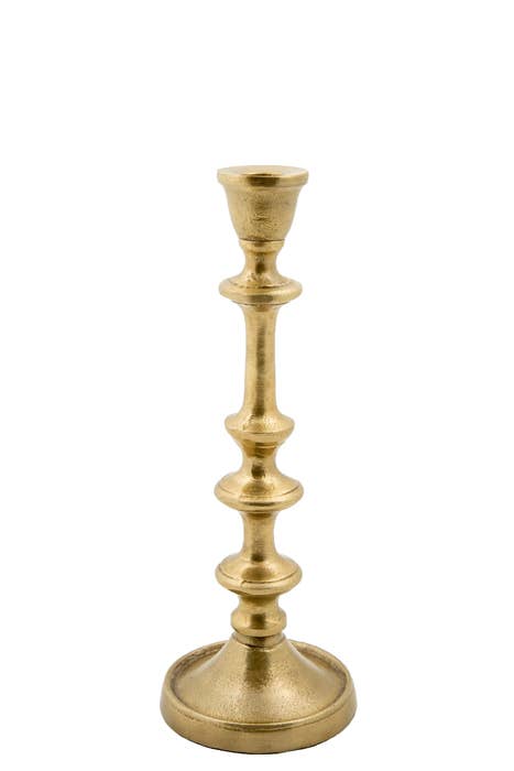 Lysestage Lille Antik Guld for engroshandel hos MrsBLOOM