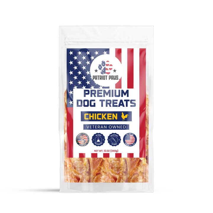 Patriot Paws Dog Treats - Wholesale Pet treats – Dog - Patriot Paws Dog Treats 4oz. Chicken 5