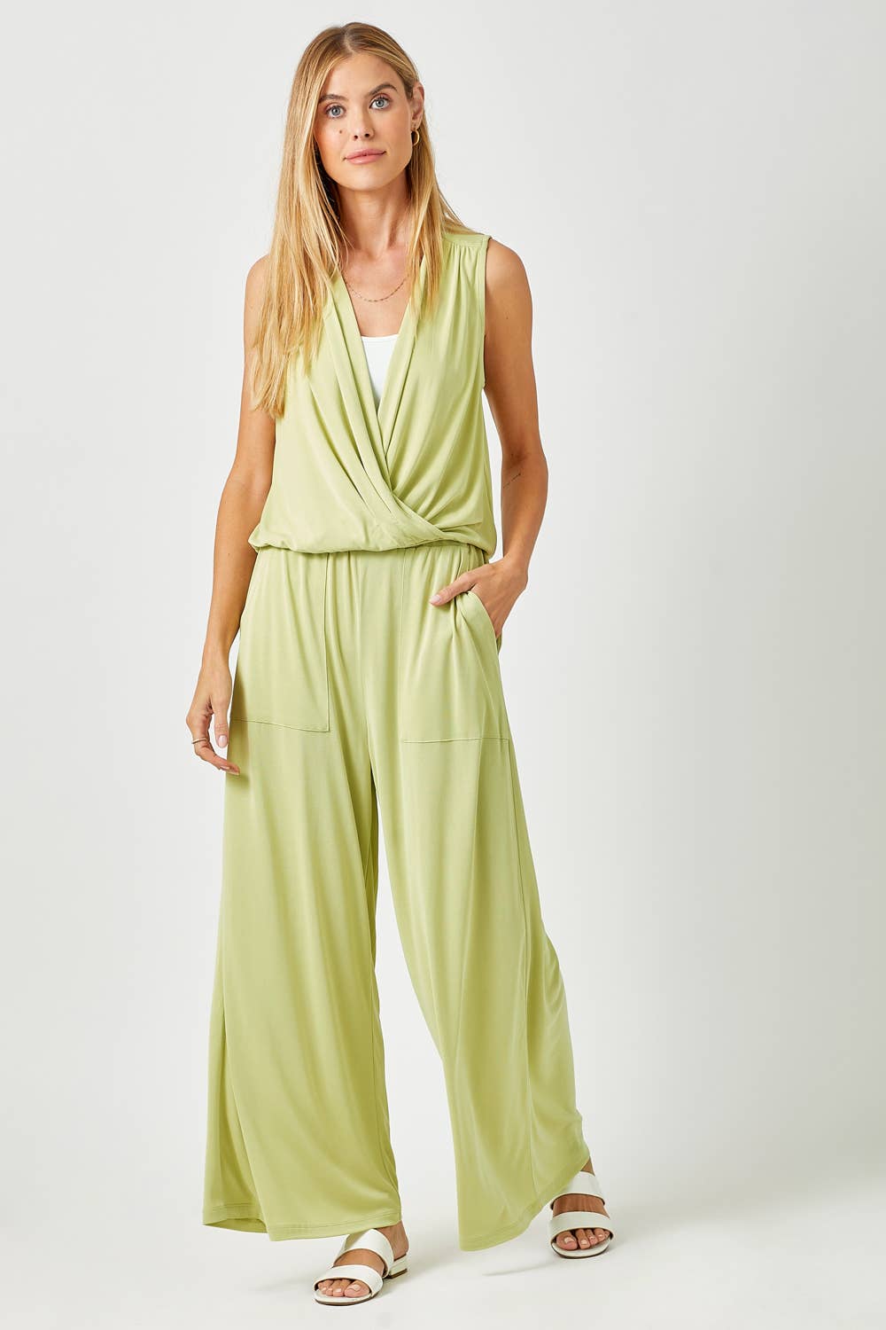 Mystree - Wholesale Blouse - Women's - 60608 Modal Plunging Neck Top11