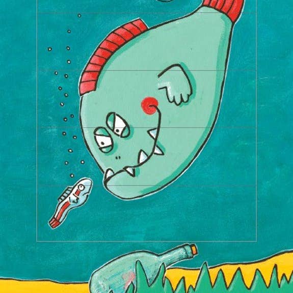 Bärenpresse - Vendita all'ingrosso Biglietti di auguri generici - Living Card «Pesce pulitore»1