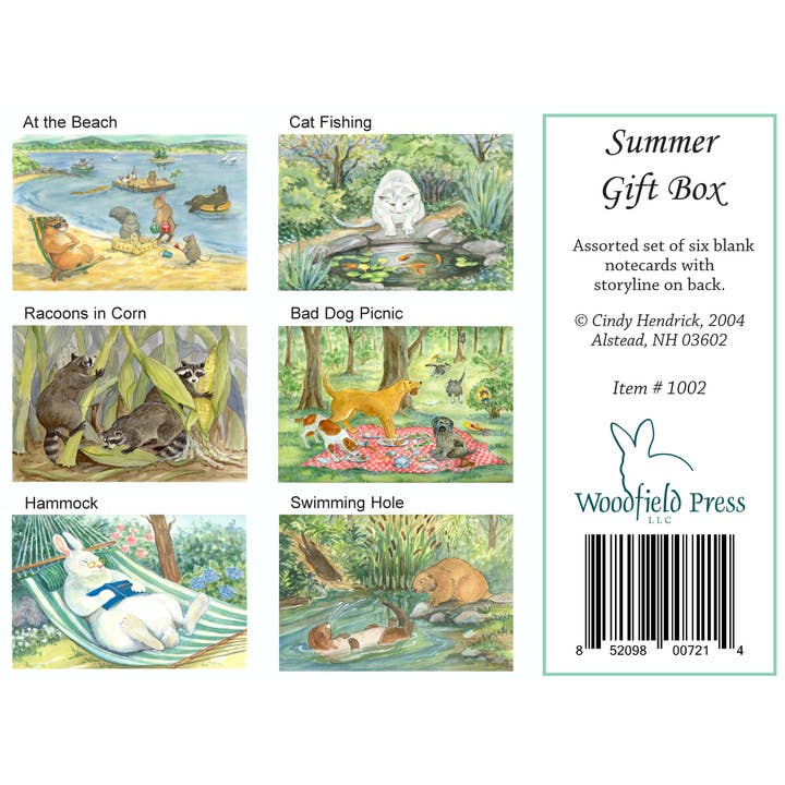 #1002 - Summer Assortment for wholesale by Woodfield Press