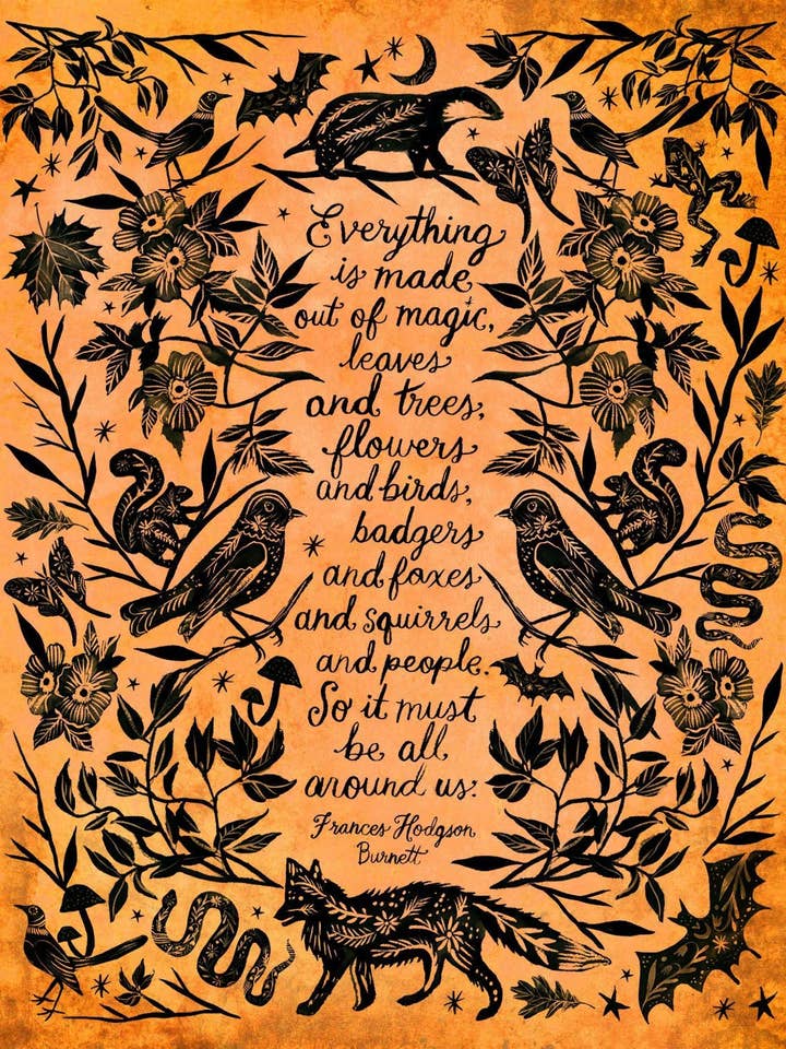 Made of Magic Art Print for wholesale by Katie Daisy