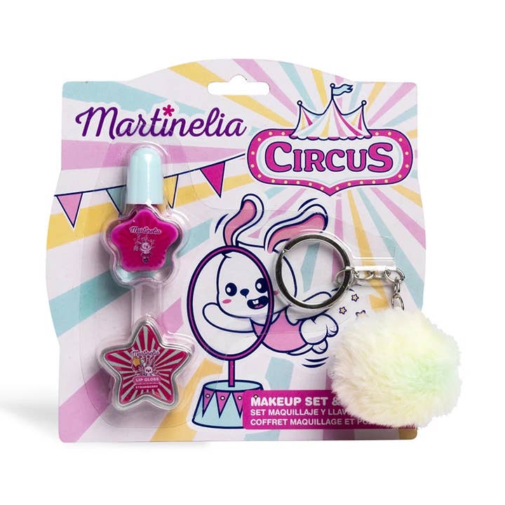 MARTINELIA CIRCUS SET TRUCCO E PORTACHIAVI per la vendita all'ingrosso da parte di Kcosmetique