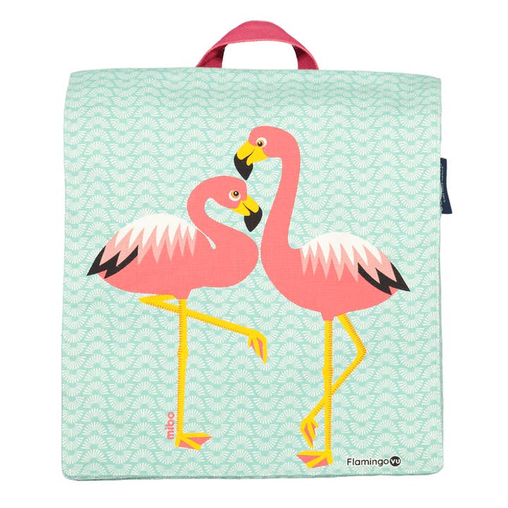 Mochila infantil tipo cartera para la vuelta al cole - Flamenco rosa para venta al por mayor de Coq En Pate