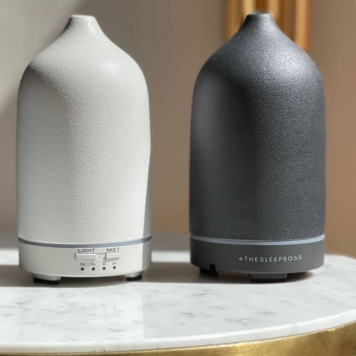 The Sleep Boss - Wholesale Electronic diffuser - Ceramic Essential Oil Diffuser Black8
