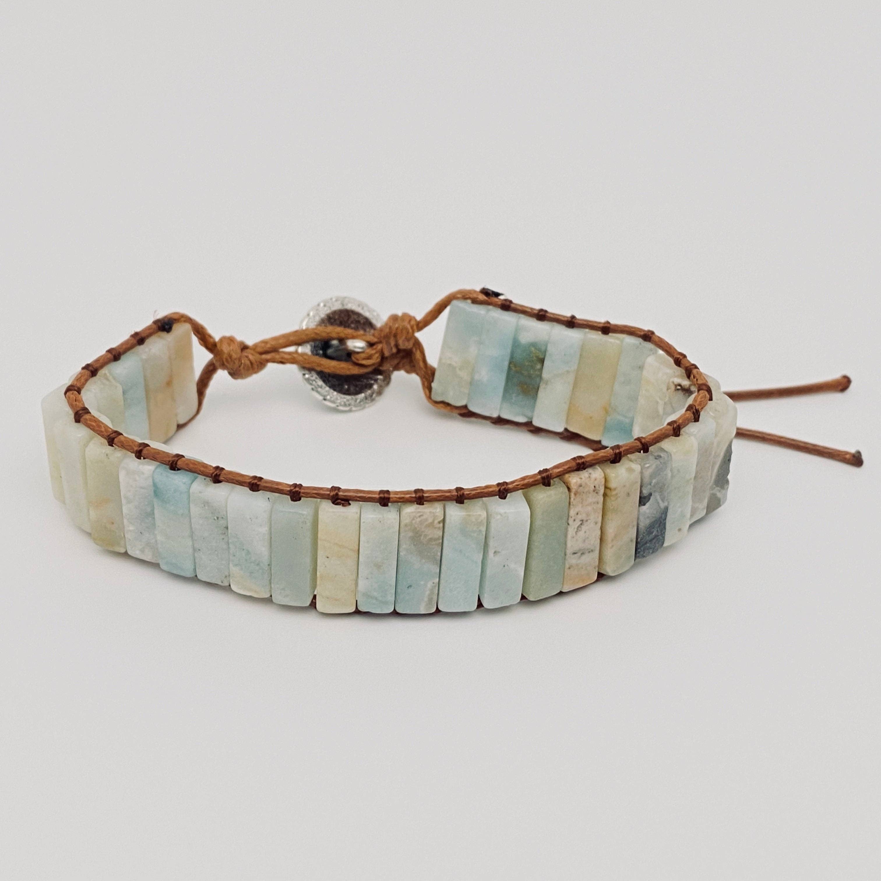 Mio Queena - Vente Bracelet de perles - Bracelet en perles fait main Bracelet en pierre naturelle20