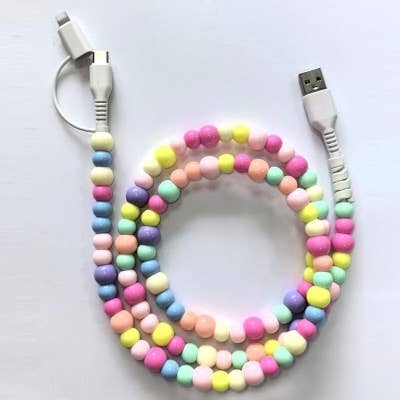 The Lyrical Spirit, LLC - Wholesale Charging Cable - Beaded Phone Charging Cables0
