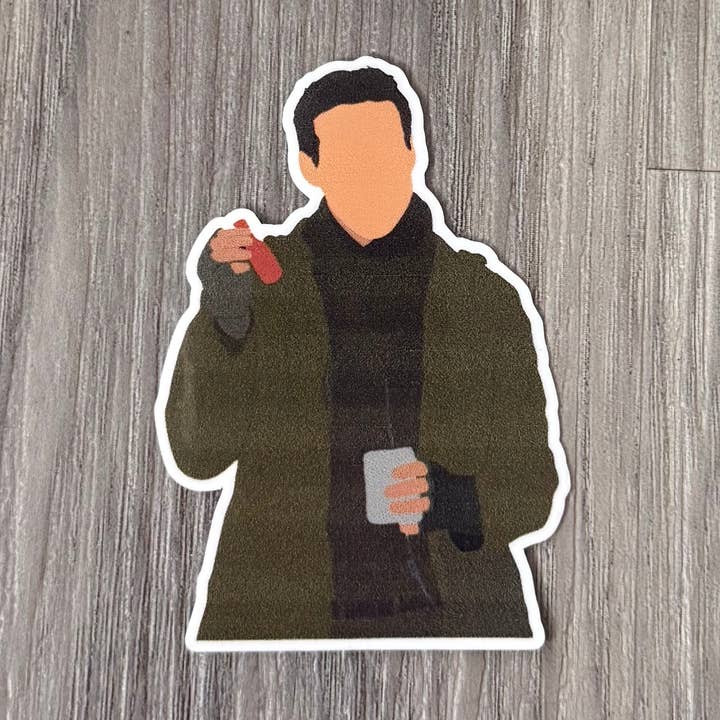 Kai Parker Vampire Diaries Waterproof Sticker/Magnet for wholesale by JG Sticker Shop