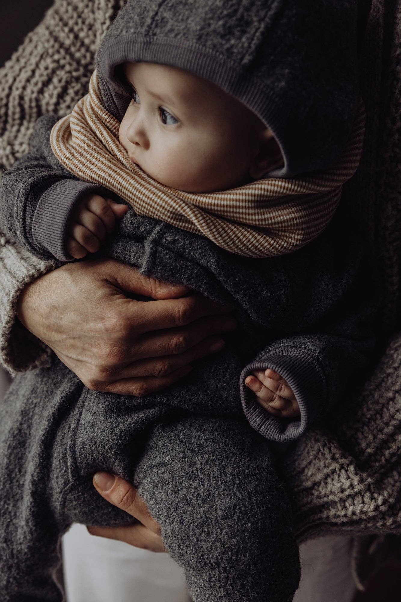 Finch & Fable - Wholesale Jumpsuit - Baby - Wool Onepiece - Storm2