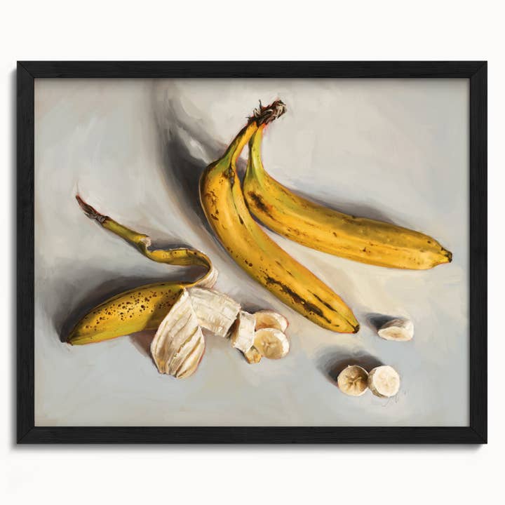 The Ugly Cat Studio - Wholesale Art Print - Bananas Still Life Art Print16