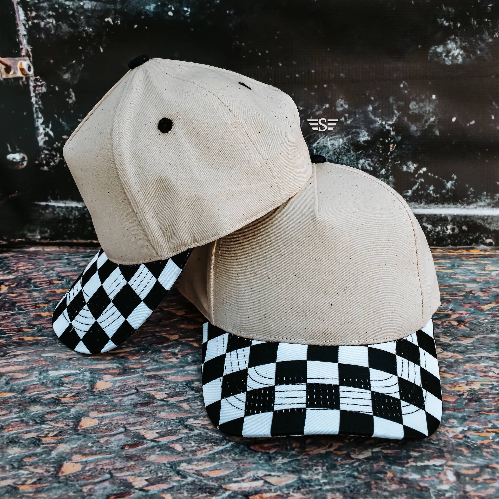 Flying S Company – Großhandel Basecap – Unisex – Canvas-Front Checkered Bill Magna Pony™ Kappe4