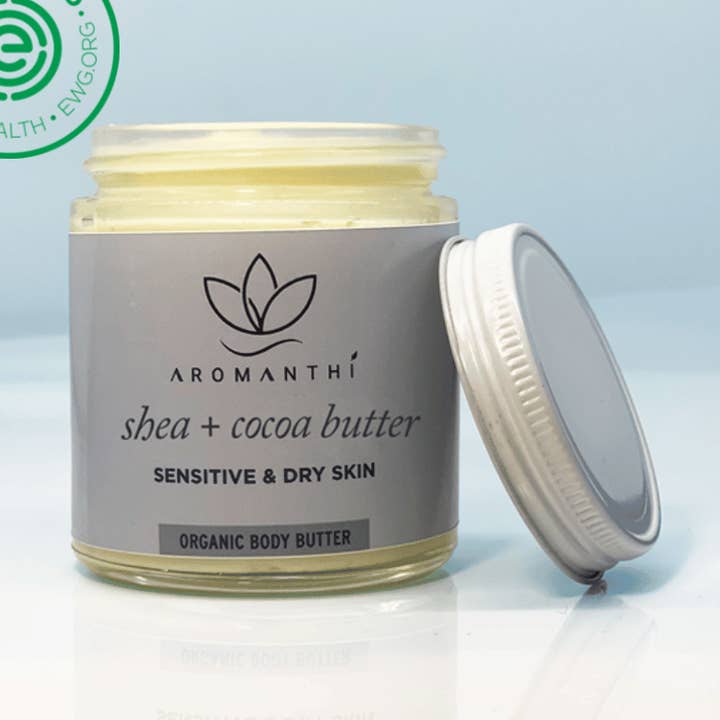 Shea + Cocoa Whipped Body Butter (EWG Verified) for wholesale by Aromanthi