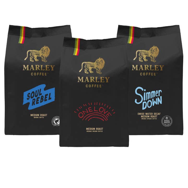 Fast An' Slow Medium Roast Bundle - Marley Coffee - Beans & Ground for wholesale by MCEU Limited