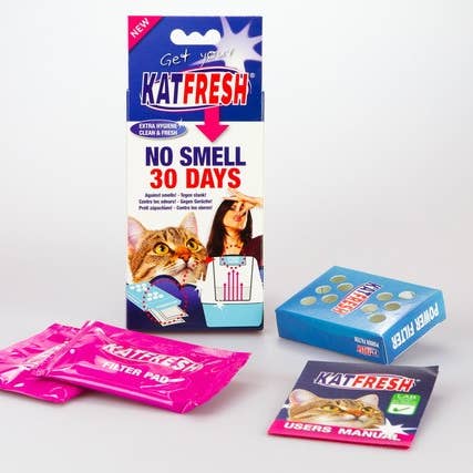 KatFresh - Wholesale Cat Litter Box - KatFresh cat litter box scent filter 90 days1