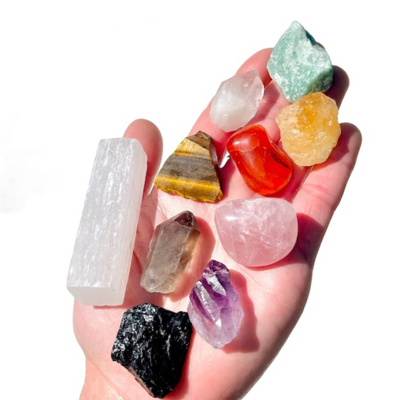 Charley Taylor Art - Wholesale Spiritual Stone/Crystal - Crystal Set Beginner 10 Starter Stones1