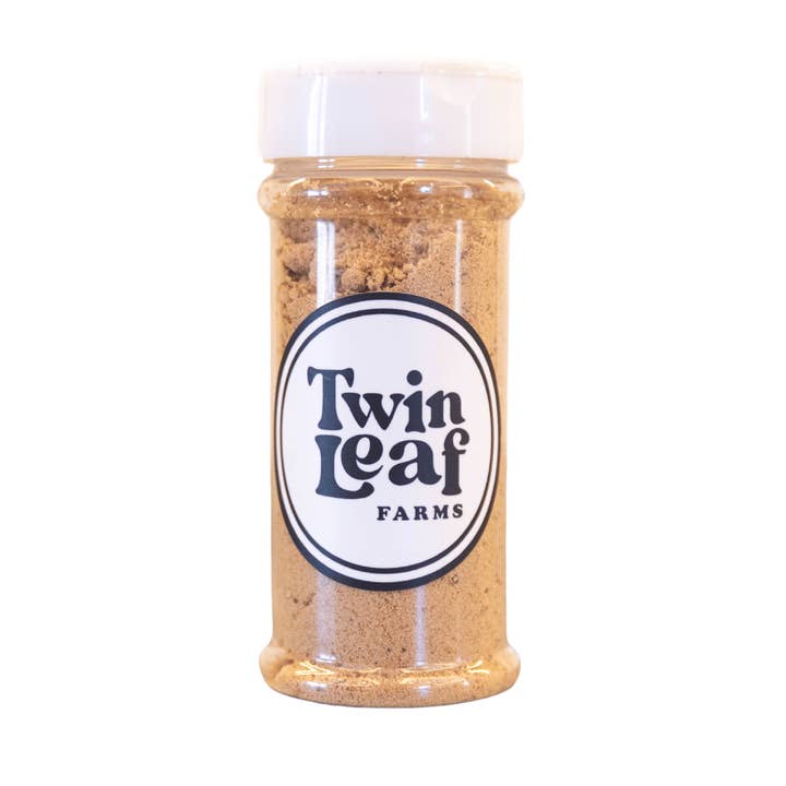 Twin Leaf Farms - Wholesale Sugar/Sweetener - 8oz Maple Sugar Shaker Wholesale Box of 12