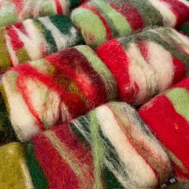 Whitetail Lane Farm Goat Milk Soap - Wholesale Bar Soap - Felted Goat Milk Soap Bar- Christmas Edition
