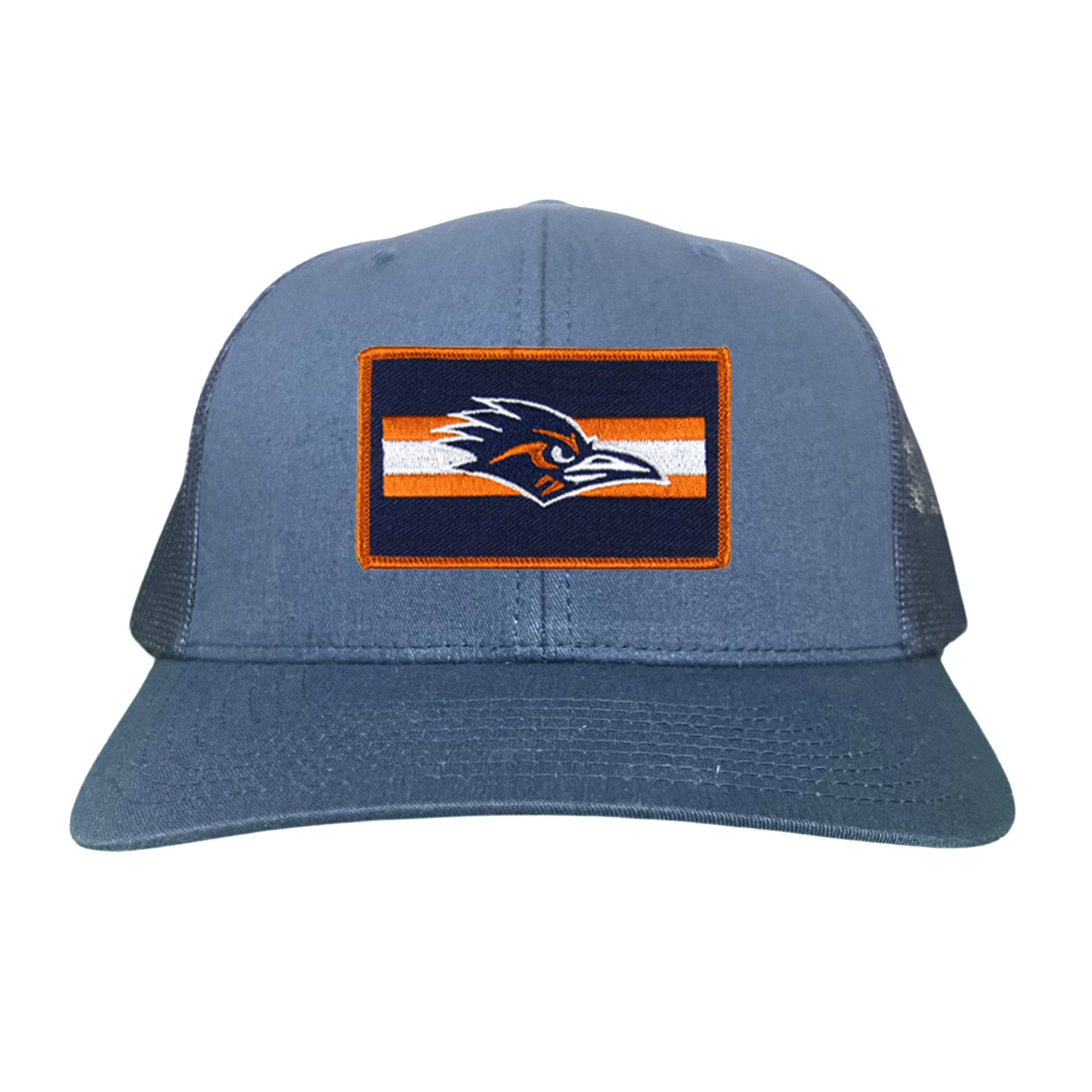 Last Stand Hats, LLC - Wholesale Baseball Cap - Unisex - UTSA Rectangle Stripe Roadrunner / Hats / 153 / UTSA0079