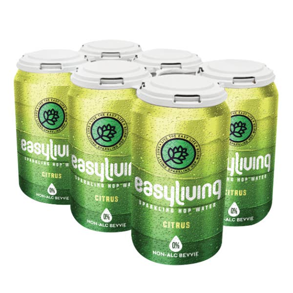 Easy Living Eau Pétillante au Houblon : Agrumes pour la vente par Wilding Brands