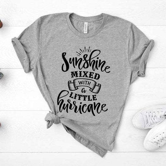 Sunshine Mixed With a Little Hurricane - T-shirt unisexe pour la vente par GirliesGalore