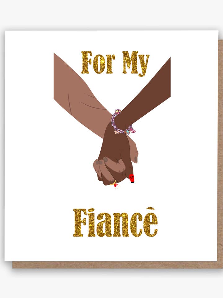 For My Fiancé Card 💕 for wholesale by All Shades