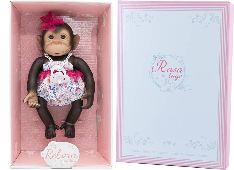 MUÑECAS ROSATOYS, S.L. - Venta al por mayor Muñeca - Niños - Bebe Mono 25Cm En Caja Surtidos1