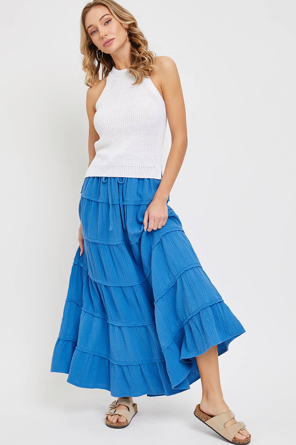 Sweet Lovely by Jen – wholesale Knit top – Women's – CASUAL SIDE SLIT RIB KNIT TOP8