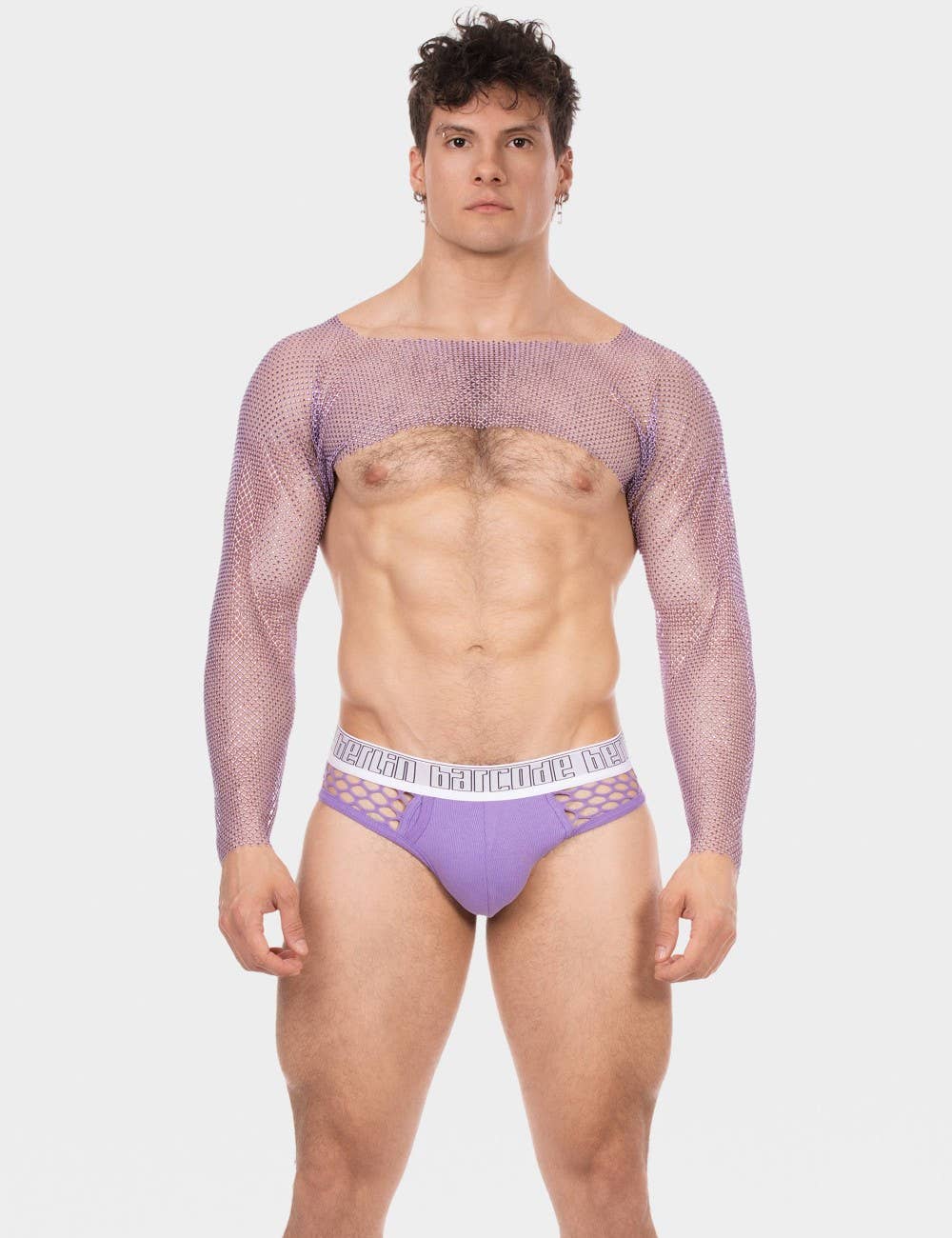 Stoftex LDA - Venta al por mayor Camiseta de tirantes - Hombre - Bolero Blinky de manga larga en red brillante10