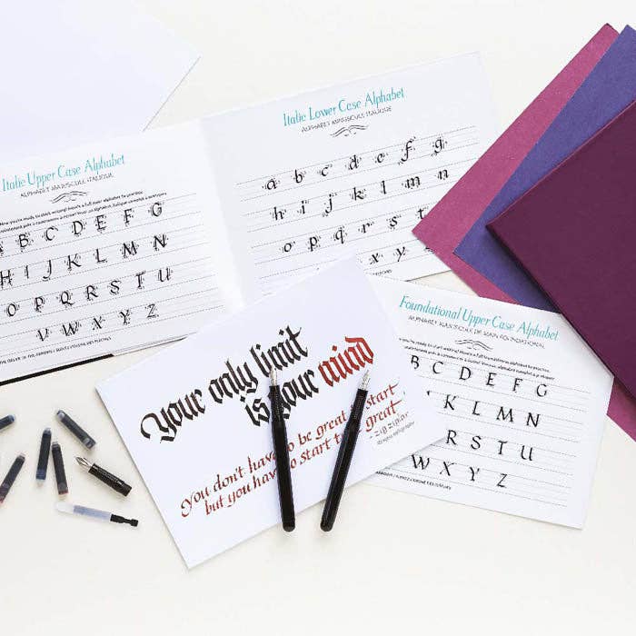 Manuscript - Wholesale DIY Craft Kit - Manuscript Calligraphy Starter Kit - Left Hand1