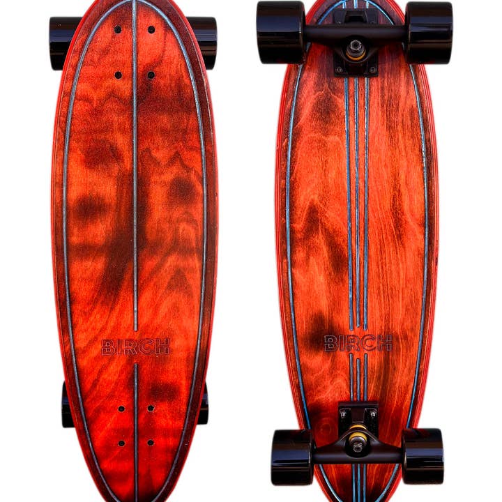 Lucid Grip - Wholesale Sporting Accessories - BIRCH 30" Element Series: Compact Cruiser Longboard Skateboard11