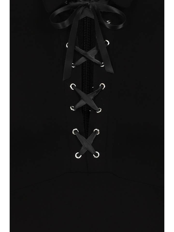 Necessary Evil (Kate's Clothing Ltd T/As) - Wholesale Dress – Women's - Necessary Evil Kali Long Sleeve Midi Handkerchief Dress2