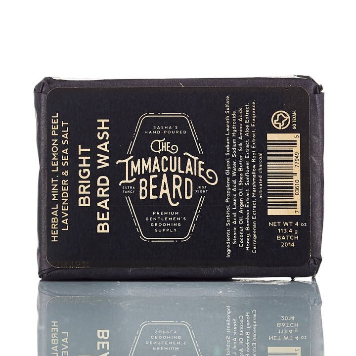Barre de lavage à barbe pour la vente par The Immaculate Beard
