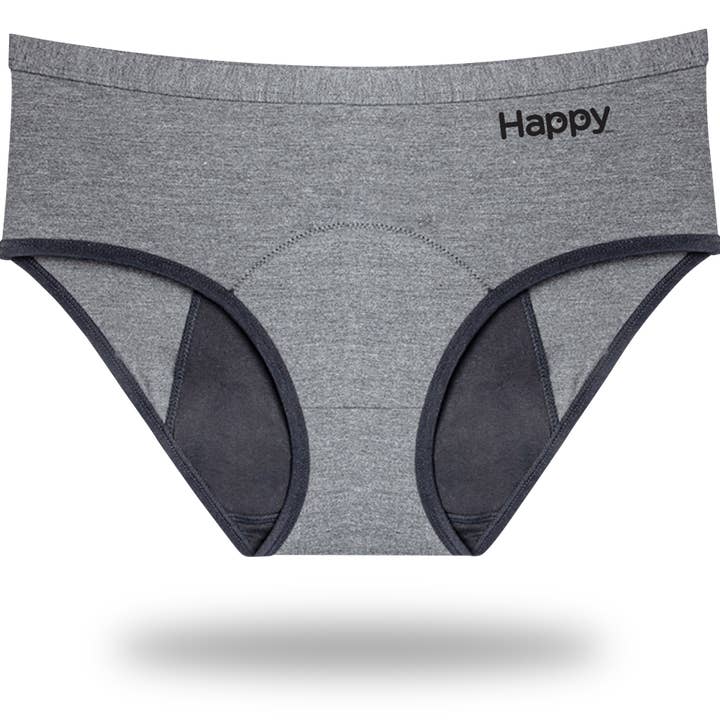 Kanta Active Midrise Period Unterwäsche - Graphit für den Großhandel von Happy Natural Products