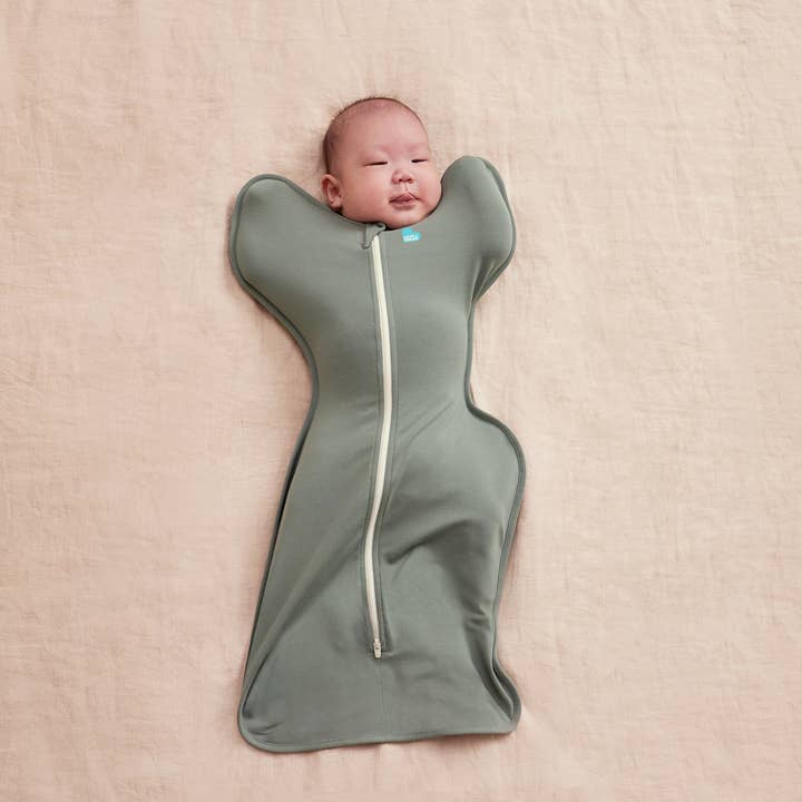 SWADDLE UP™ Original Sleep Sack- Cotton 1.0 TOG - Deep Olive for wholesale by Love to Dream