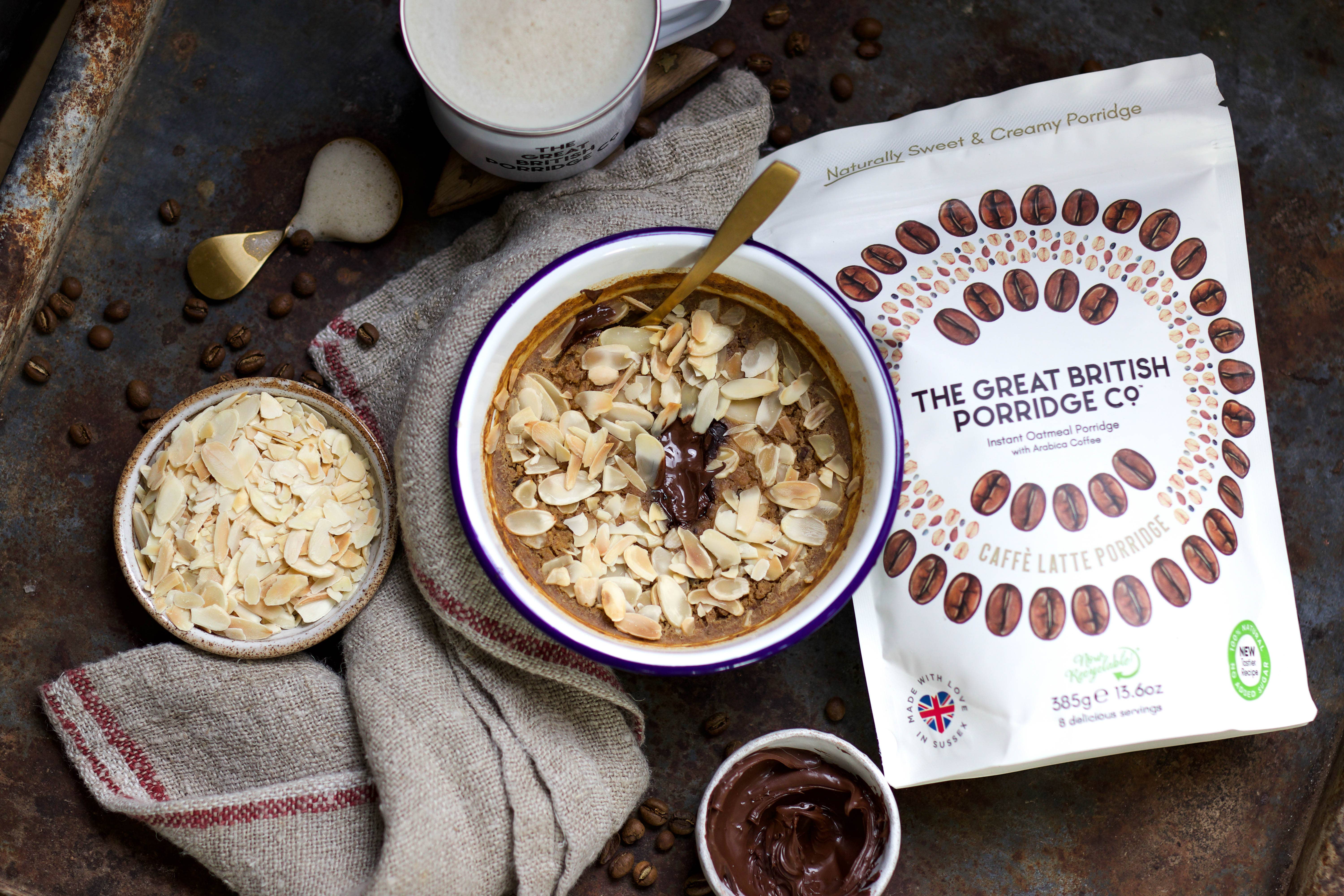 The Protein Ball Co – wholesale Breakfast cereal – Caffe Latte 385g Bag x 42