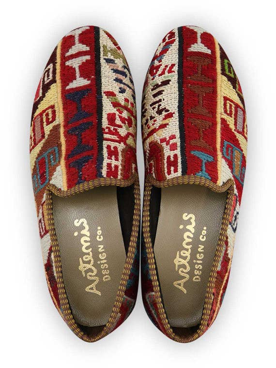 Men's Sumak Kilim Loafers - Size 10 for wholesale by Artemis Design Co.