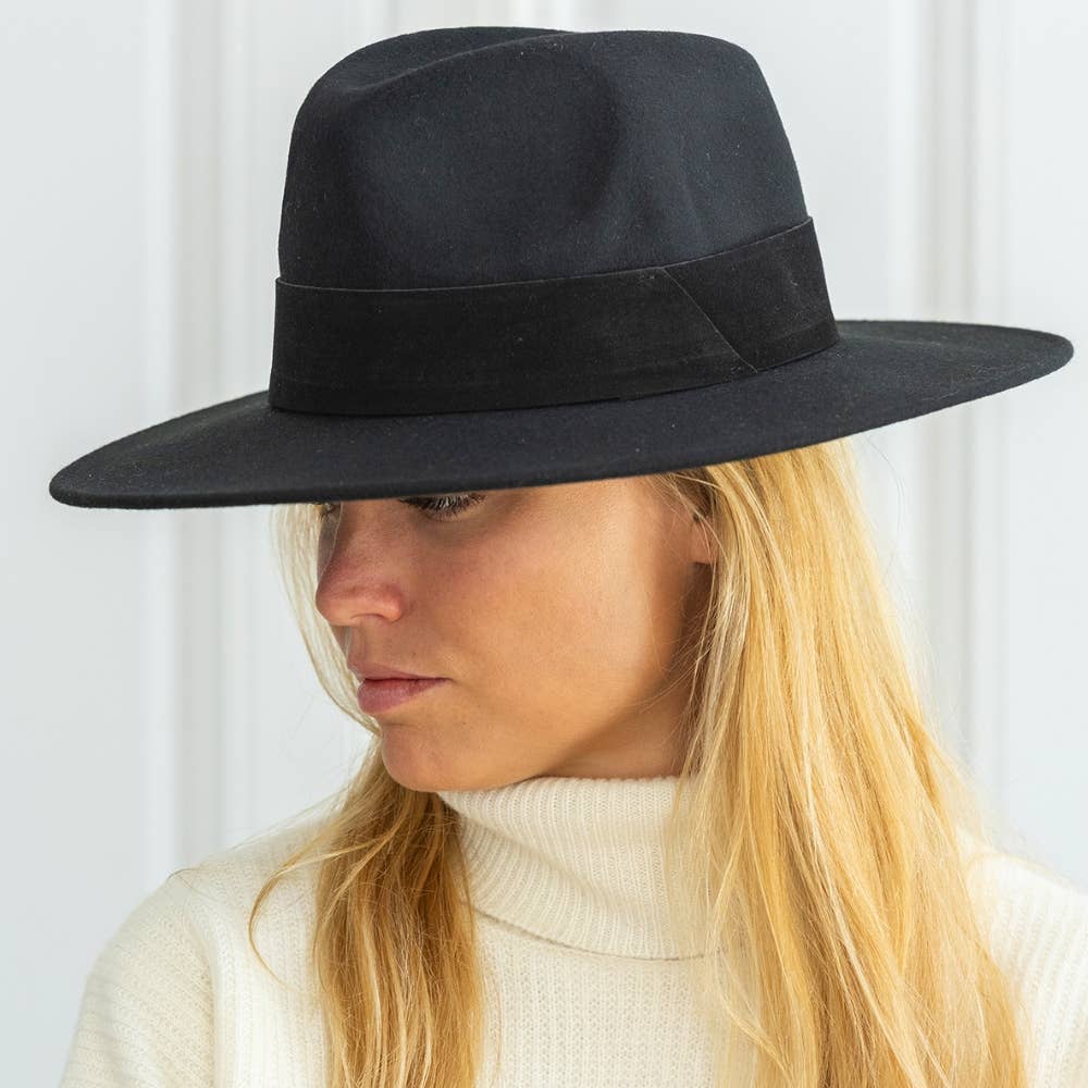 TRAVAUX EN COURS... - Wholesale Fedora - Unisex - WIDE BRIM HAT - leather braid4