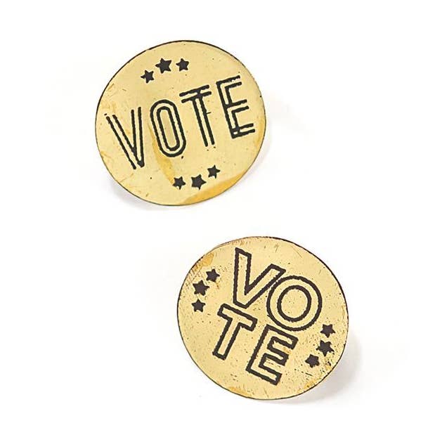 Fair Anita - Wholesale Lapel Pin/Button - Vote Pin - Stacked Letters0