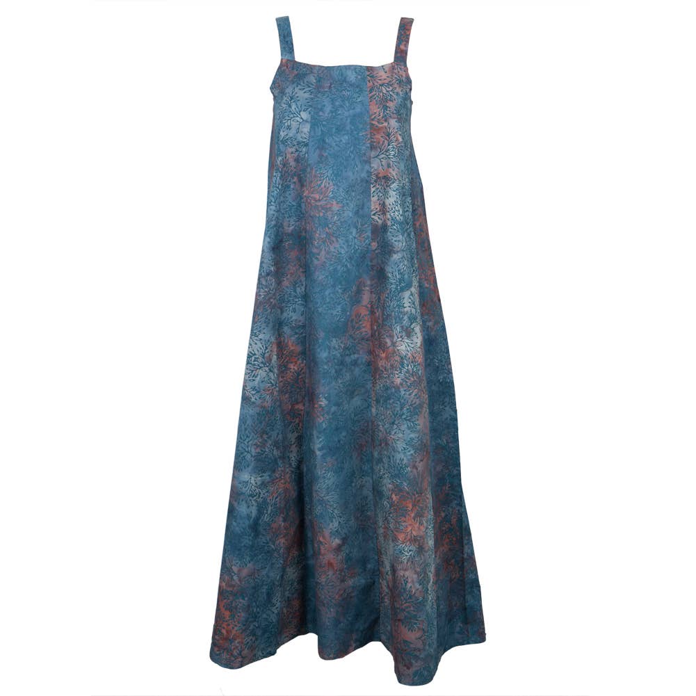 Official Store – wholesale Dress – Women's – Purple Hand-Printed Bali Batik Women's Juniors Dress0